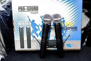 Pro Sound Pg42h Professional-Grade Wireless VHF Microphone