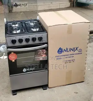 New Model 50*55 Nunix Full Gas Standing Cooker