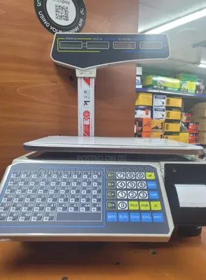 Accurate 30kgs Barcode Scale