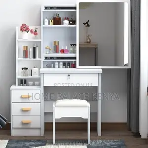 Dressing Table: Luxury Makeup Dressing Table With Mirror