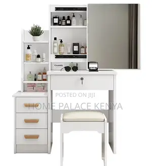 Dressing Table: Luxury Makeup Dressing Table With Mirror