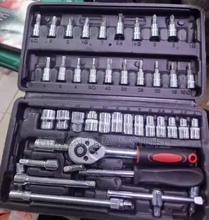46-Piece Socket Wrench Tool Set