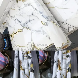 Classy Marble Table Contact Paper Water Proof