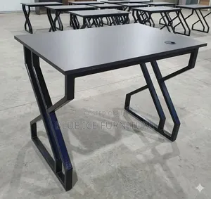 Office Double Metallic Working Table