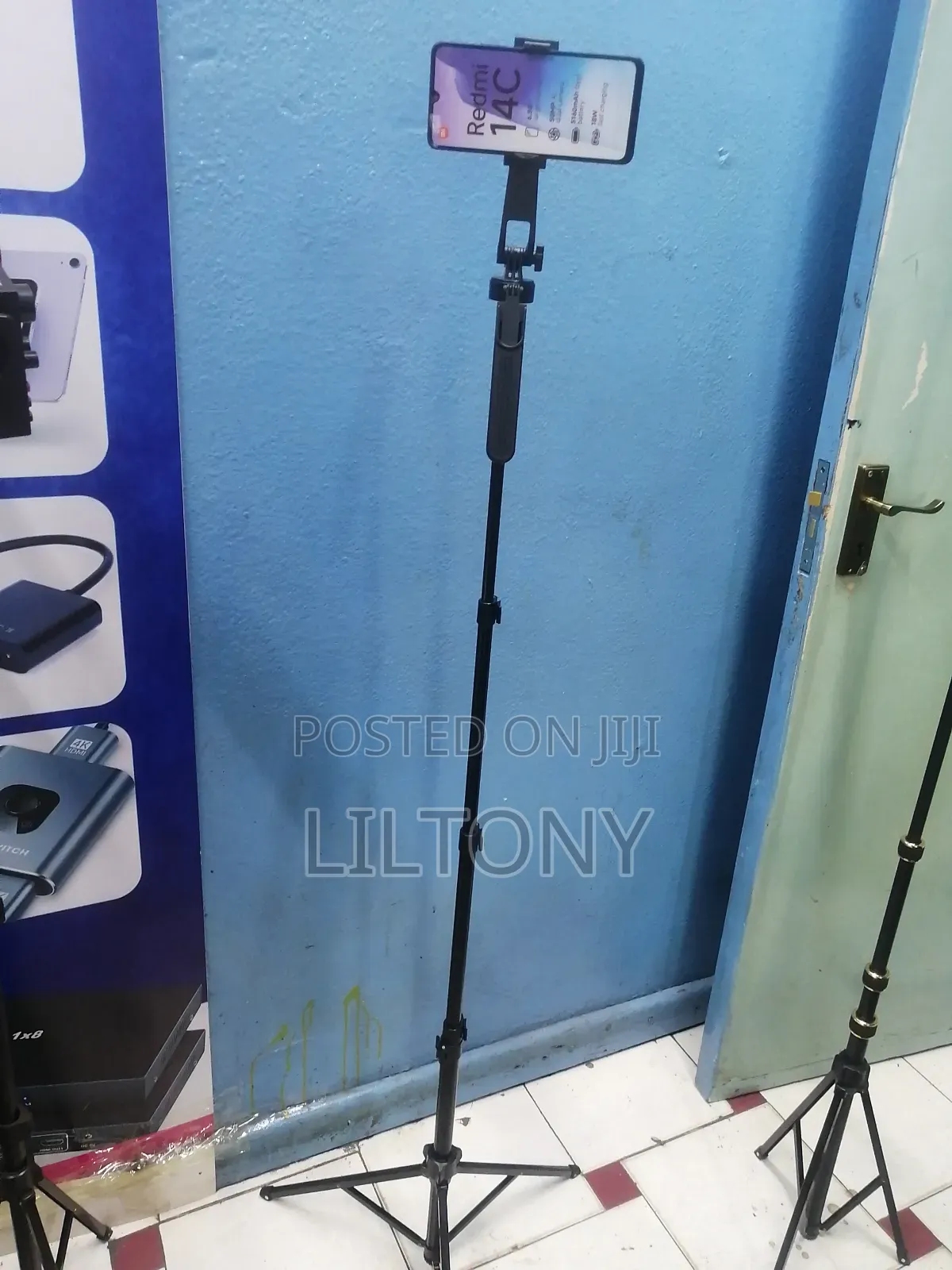 1.8mtrs Phone Tripod With Bluetooth