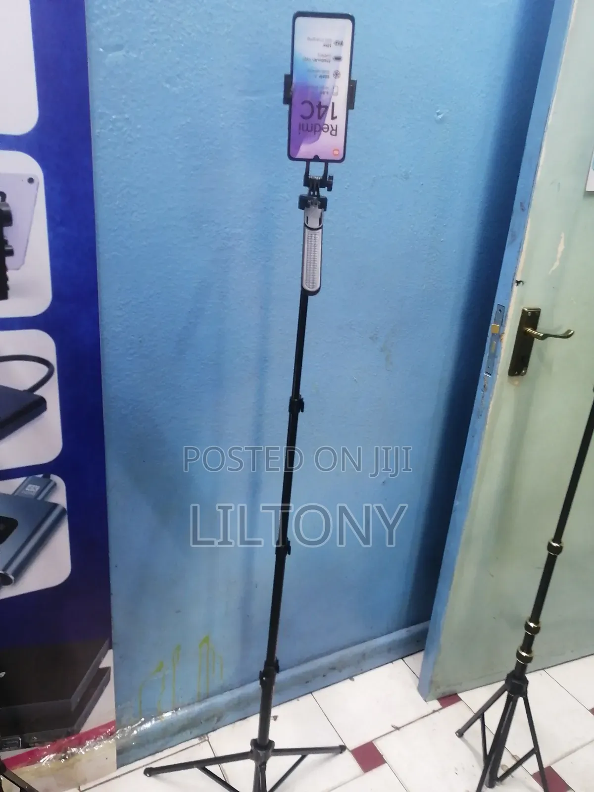 1.8mtrs Phone Tripod With Bluetooth
