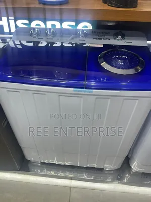 ** Hisense 13.5kgs Twin Tub Semi Automatic Washing Machine