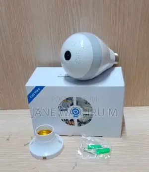 New V380 Panoramic Bulb Camera