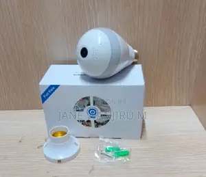 V380 Bulb Camera With Two-Way Audio (Brand New)