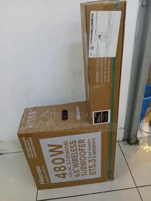 Hisense Hs3100 480watts3.1channel Sound Bar- Wireless 6.5subwoofer