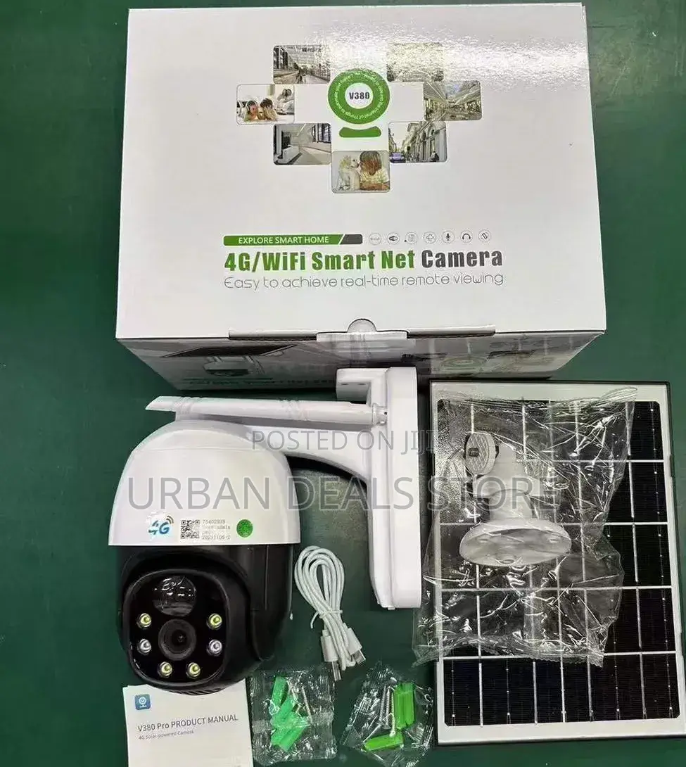 V380 4g Single Lens Solar PTZ Camera