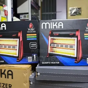 Mika 1600w Ruby Collection Quartz Heater