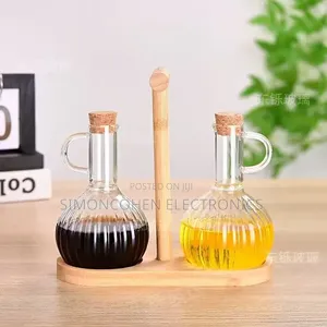 Glass Oil Dispenser Set