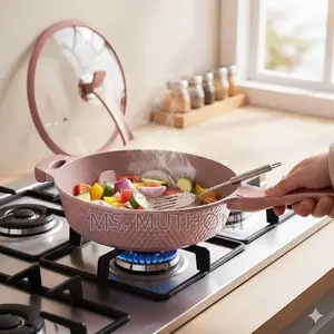 1 Pc Non-Stick Frying Pan With a Lid
