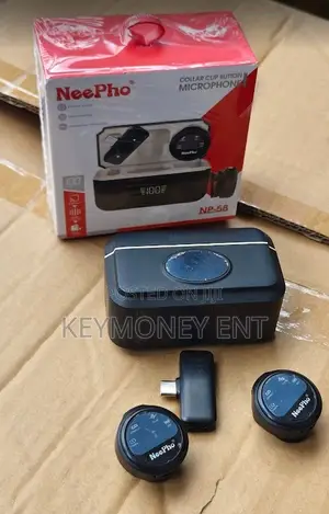 Neepho Np-58 Lavalier Mic Set – Portable Wireless Audio for Creators