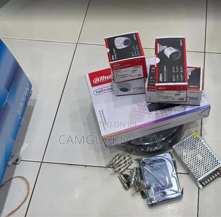 Dahua Hd CCTV Package With Dome Bullet Cameras Complete Set