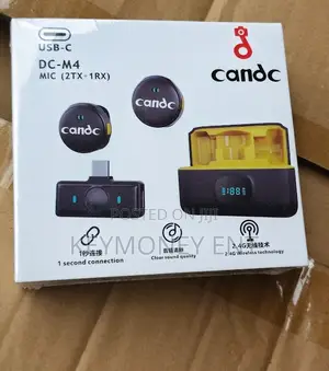 Candc Usb-C Wireless Lavalier Microphone Dc-M4 (2tx + 1rx