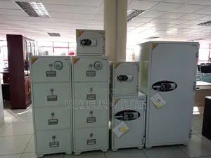 Safe Cabinet : White Diplomat 4-drawer Fireproof Safe Cabinet
