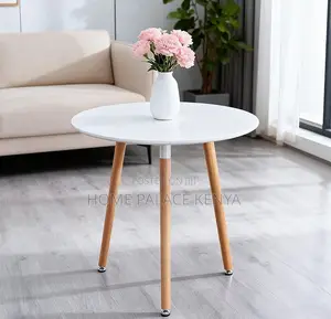 Dining Table: Multifunctional Round Dining Coffee Table