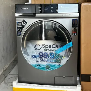 Mika 10kg Front Load Washing Machine With Spacare Steam Wash