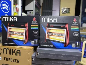 Mika Mh103 - Quartz Heater, 800-1600w - Red Black at 