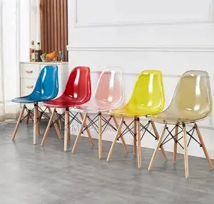 Home Chair: Durable Transparent Acrylic Dining Chair