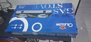 Olelon Glass Top Two Gas Burners