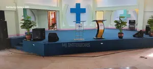 Pure Blue Delta Flooring for Church Sanctuary Renovation
