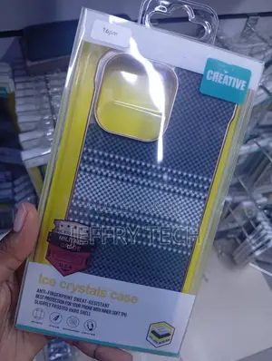 iPhone 13 Pro Max Gray and White Checkered Pattern Case