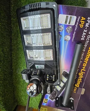 Generic 450w V380 Pro Solar Street Light and Security Camera System H6