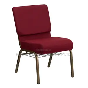 Modern Fabric Stackable Church Chair