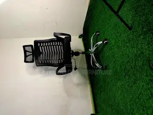High Black Headrest Office Chair