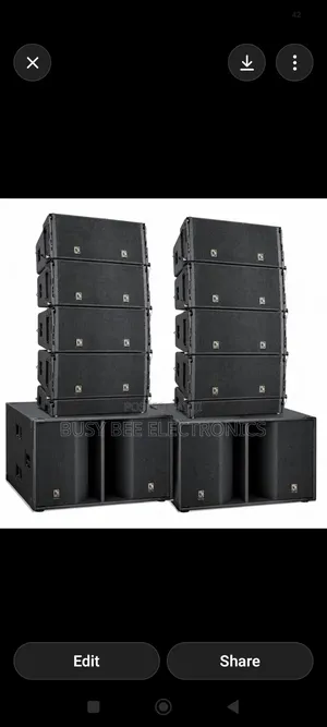 L Acoustic Line Array
System
