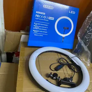 Live Stream/Makeup 12" Ringlight With Tripod Stand Cell Phone Holder