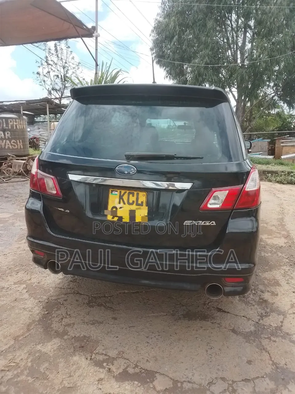 Subaru Exiga 2010 Black