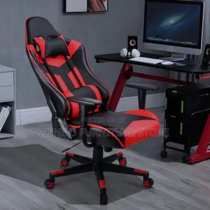 Office Chair : Ys-916-Orange Gaming Chair With Pu Leather.