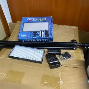 Professional 416 Led Camera Light Kit With Adjustable Tripod Stand