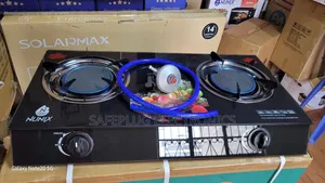 Infrared Glass Top 2 Burner Low Gas Cooker – Auto Ignition