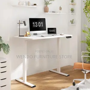 Adjustable Table: 140cm Adjustable Electric Home Office Desk