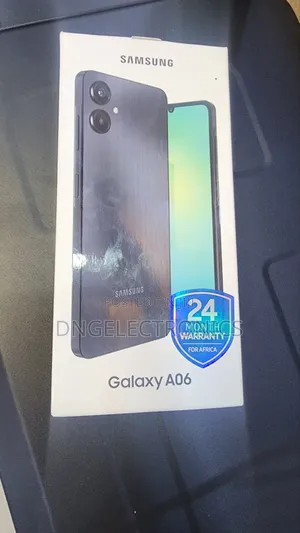 New Samsung Galaxy A06 64 GB Black