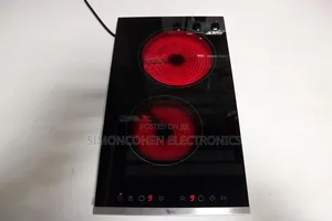2 Burner 30cm Roch Inbuilt Infrared Cooker With Two Cooking Zones