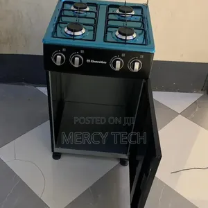 Electromate 4-Burner Gas Cooker With Cabinet