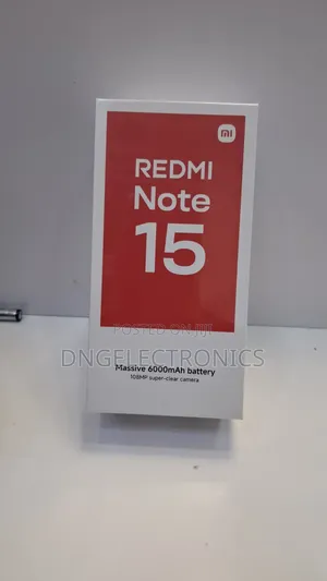 New Xiaomi Redmi Note 15 128 GB Red