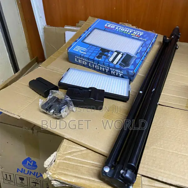Adjustable 416 Led Photography Light Set for Content Creation