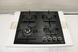 Roch 60cm Glass Body 4 Burner Cooker With Cast Iron Grid