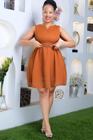 Girls Plain Coloured Skater Dresses