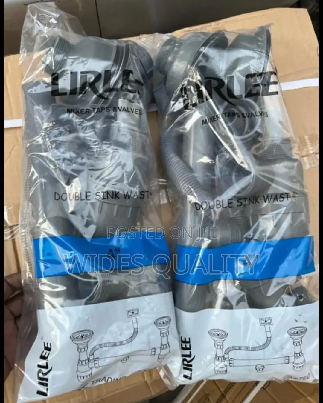 Double Sink Waste Kits