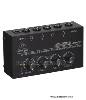 Behringer Microamp Ha400 Ultra-Compact 4-Channel