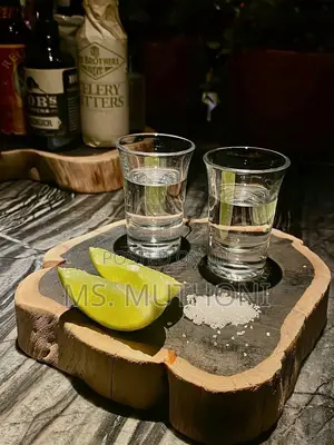 Crystal Heavy Base 6 PCS Tot Glasses ( 30 Ml )