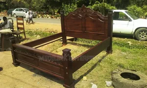 Maclays Antique 6*6 Walnut Beds Mahogany Wood